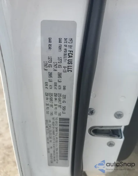 2020 Jeep Cherokee Latitude из США, поврежденный, VIN 1C4PJLCB3LD511208